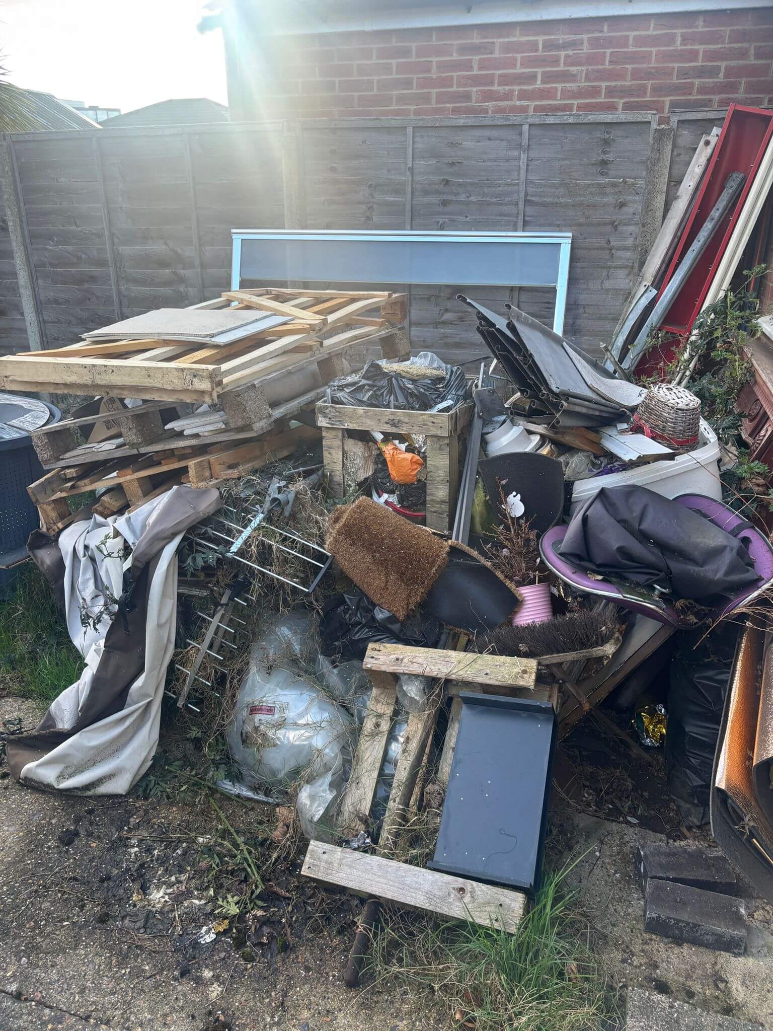 A M Rubbish Garden Clean 2